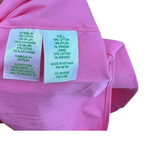 Lilly Pulitzer Lucilyn Dress Maxi One Shoulder Tiered Confetti Pink Size 16 - Picture 14 of 15